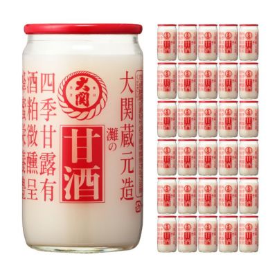 大関 あまざけカップ 190g×30本 甘酒 あまざけ 酒粕 瓶 | あま