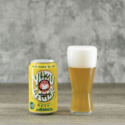 常陸野ネストビール ゆずラガー 350ml 缶 ラガー ビール ゆず