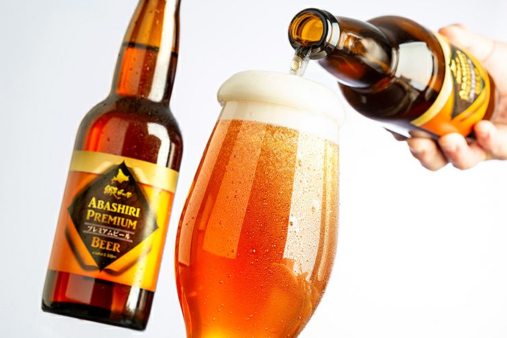 ABASHIRIプレミアム 330ml 瓶 エールビール 北海道 網走 網走